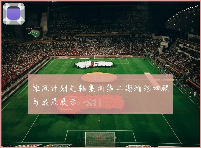 雏凤计划赴韩集训第二期精彩回顾与成果展示